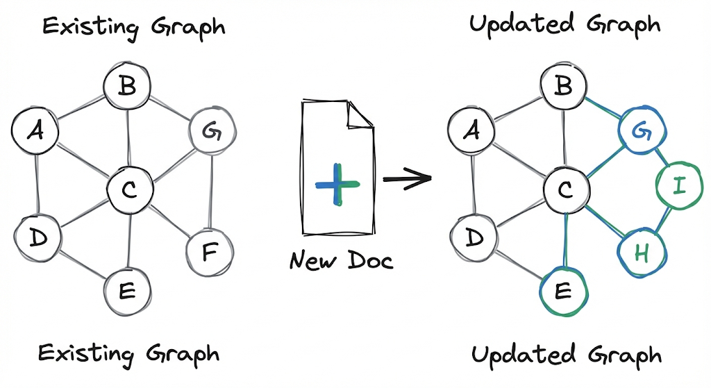 Incremental graph update