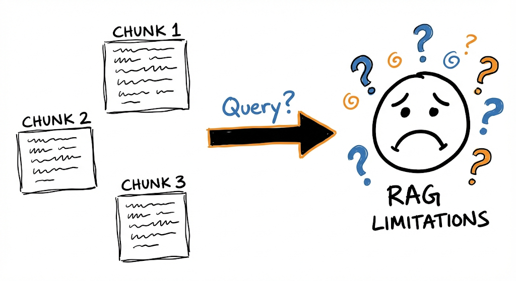 Traditional RAG limitations